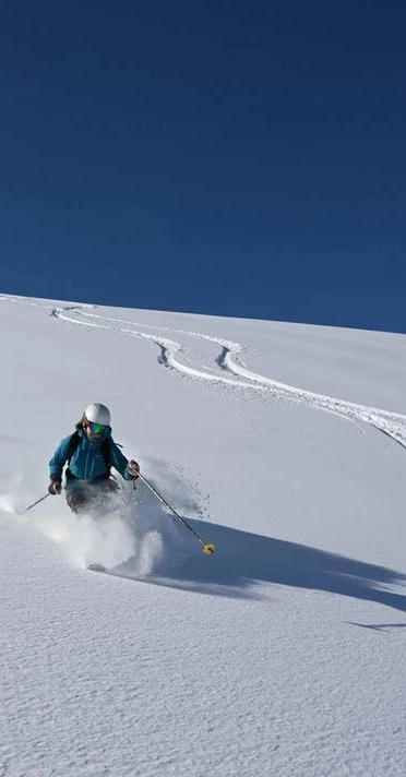 Lerne Tiefschnee Fahren